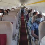 avion décollage atterrissage passagers