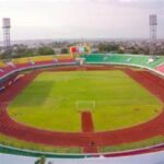 Bénin route Stade de l’Amitié Général Mathieu Kérékou fermée