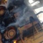 Bénin engins lourds incendie Karimama