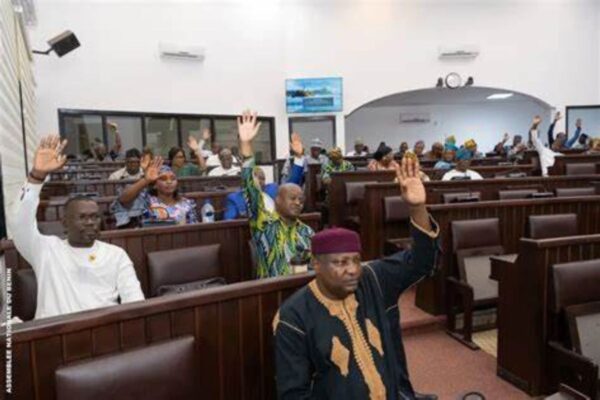 assemblée national session extraordinaire