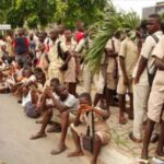 Grève CEG1 Abomey enseignants