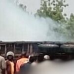 Accident de route chauffeur camion