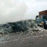 Boukoumbé incendie camion coton