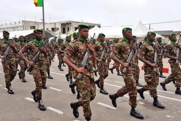 Bénin armée béninoise Point triple
