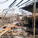 Cotonou marché Sainte-Rita incendie