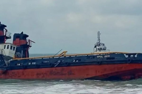 Bénin CRIET navire échoué Fidjrossè