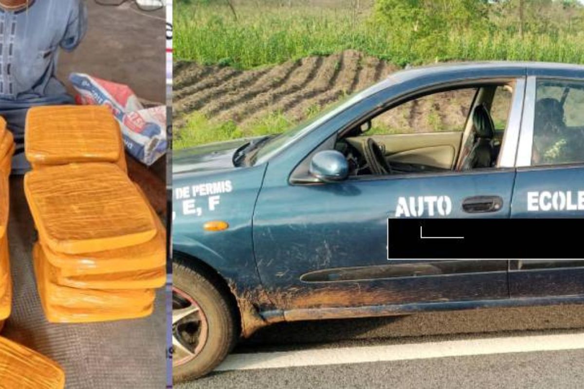 Bénin stupéfiants voiture auto-école