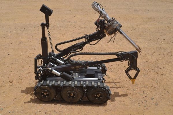 Bénin : un robot de déminage rejoint la lutte contre les engins explosifs improvisés