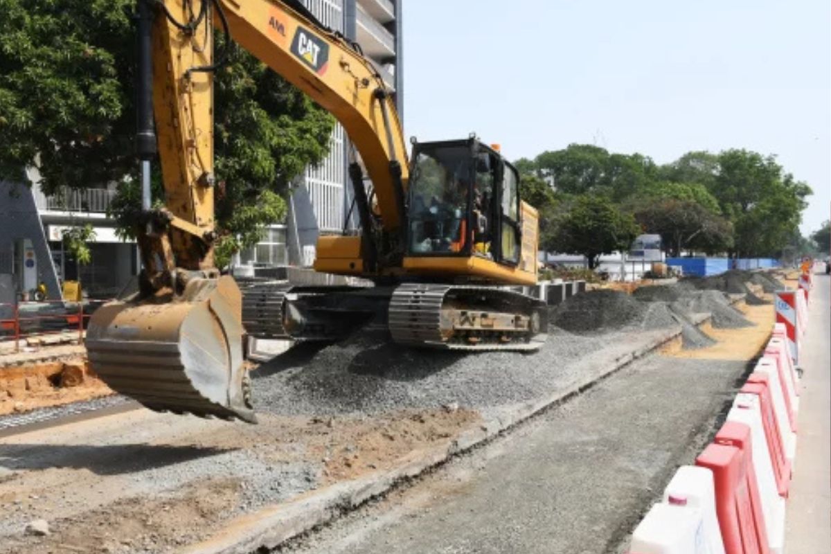 Cotonou : début des travaux de réhabilitation de la voie et du collecteur « L »