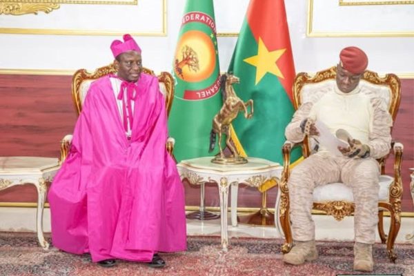 Monseigneur Éric Soviguidi officiellement accrédité comme Nonce apostolique au Burkina Faso