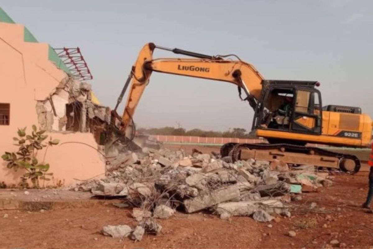 Parakou : le chantier du stade omnisports départemental lancé