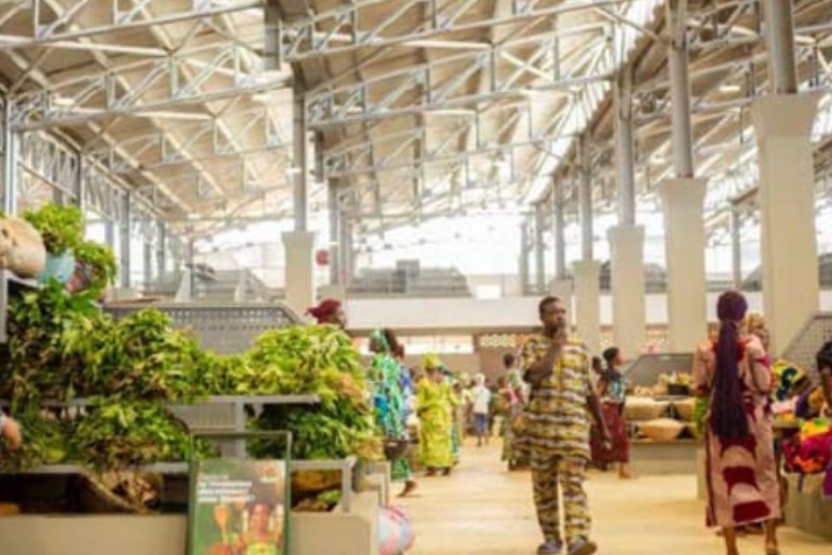 Abomey : inauguration du nouveau marché moderne de Houndjro