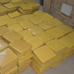 Malanville : 502 plaquettes de drogue saisies sous des sacs de riz