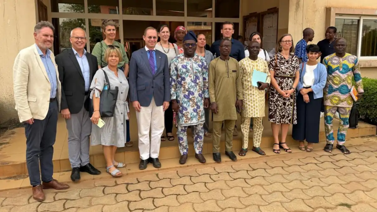 Bénin : les ambassadeurs de l'Équipe Europe en mission dans le Couffo